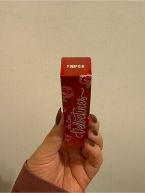 Lime Crime Velvetines Liquid Lipstick — Pumpkin Orange